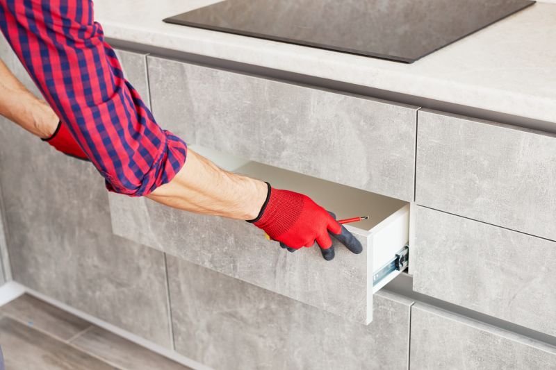 Broken Cabinet Repair detail