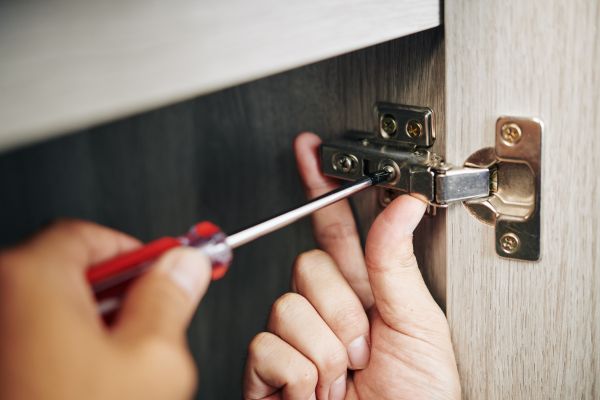 Cabinet Hinge Installation in Gilmer