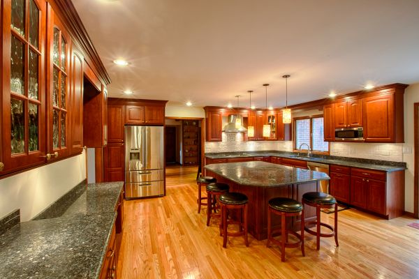 Cherry Kitchen Cabinet Repair in Gilmer